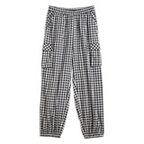 GINGHAM JOGGER PANTS