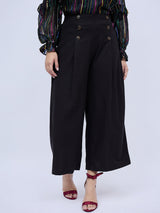 BUTTON DETAIL LOOSE PANTS