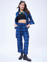 PLAID PULL-OVER PANTS