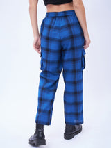 PLAID PULL-OVER PANTS