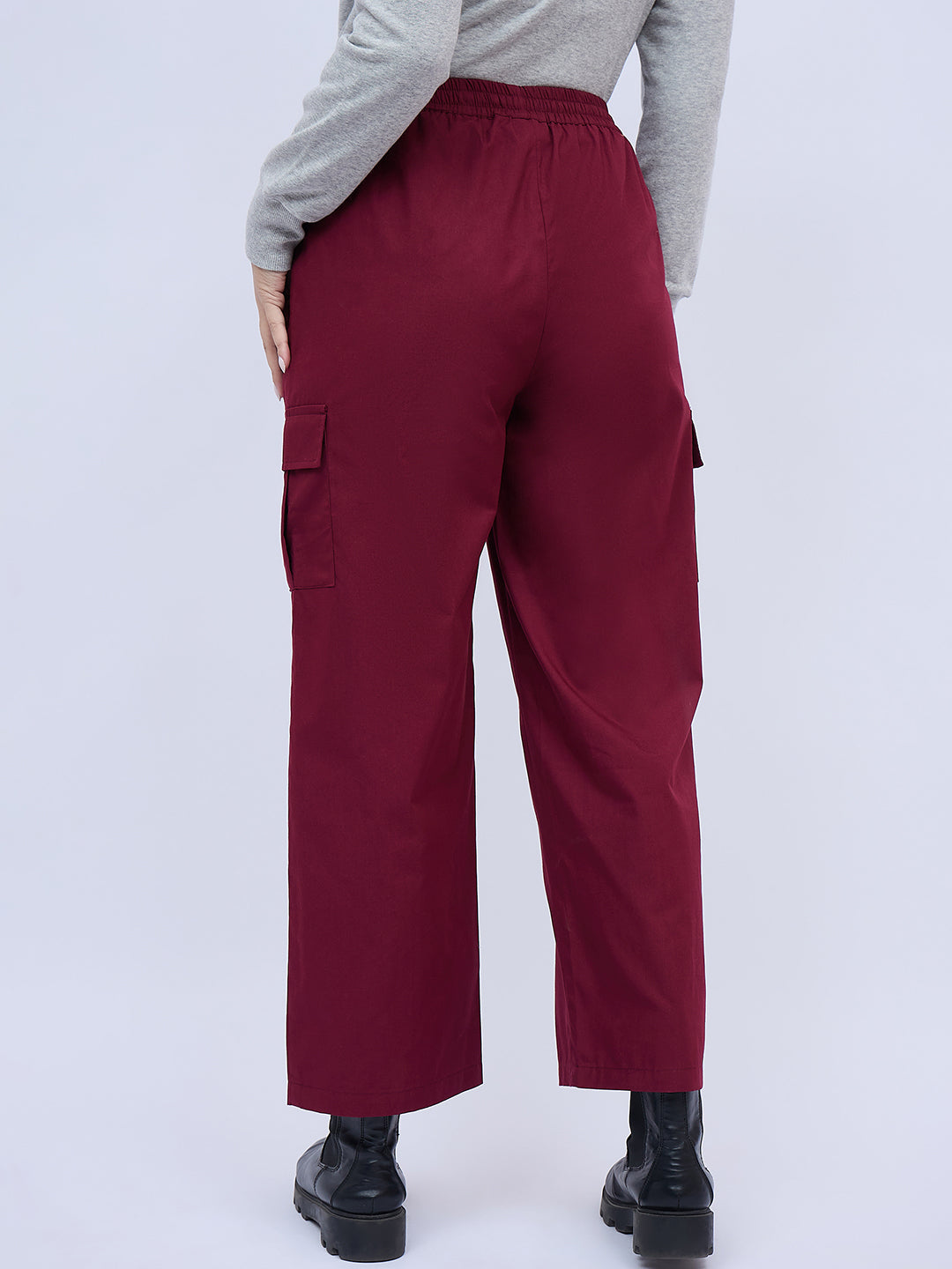 PULL ON PANTS WITH PATCH POCKETS