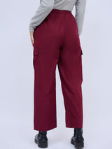 PULL ON PANTS WITH PATCH POCKETS