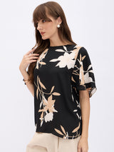 1/2 SLEEVES MIX MEDIA TOP