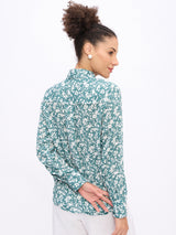 BUTTON DOWN ALL OVER PRINTED SHIRT