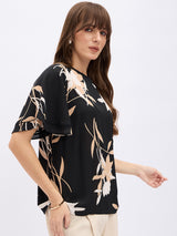 1/2 SLEEVES MIX MEDIA TOP