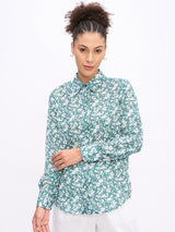 BUTTON DOWN ALL OVER PRINTED SHIRT