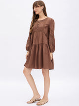 LACE DETAIL BOHO DRESS