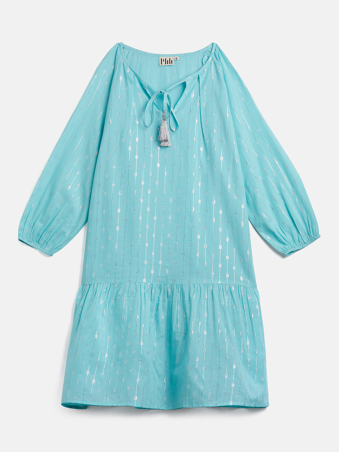 RAGLAN SLEEVE PEASANT DRESS