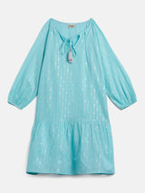RAGLAN SLEEVE PEASANT DRESS